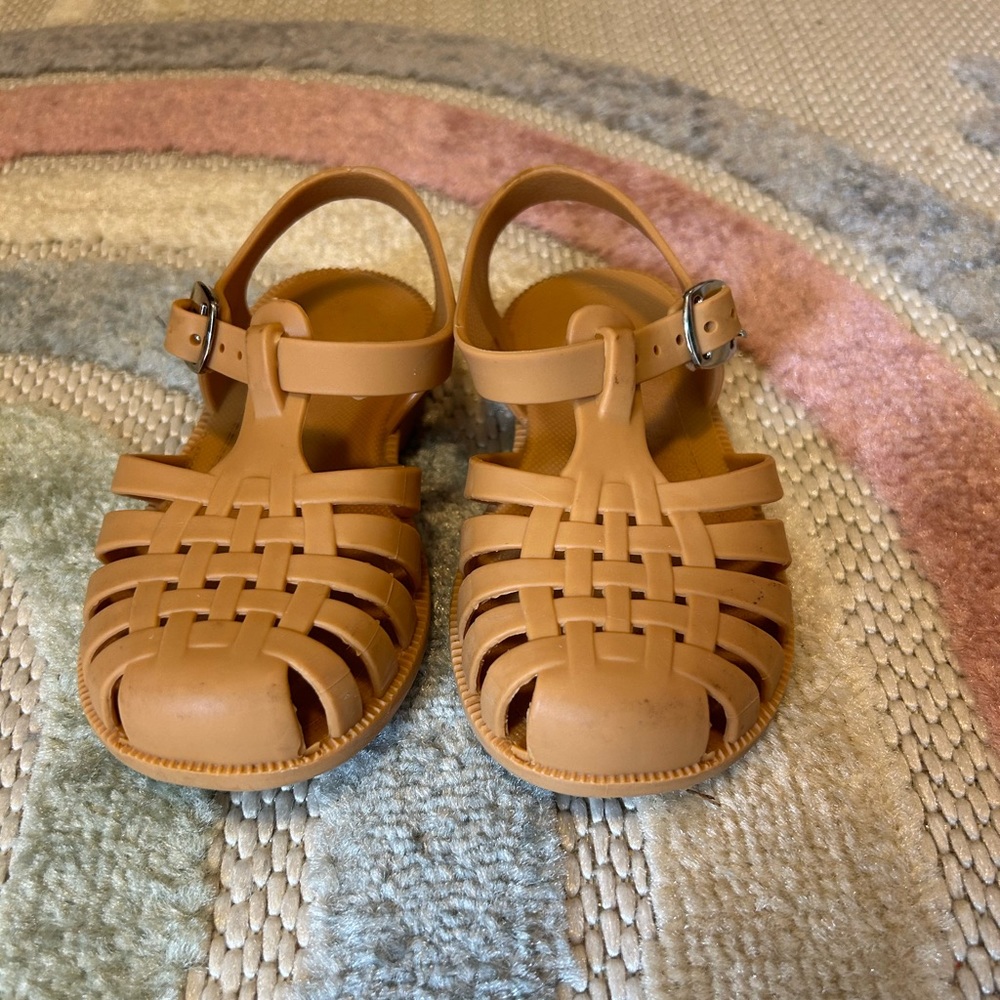Brown Jelly Sandals